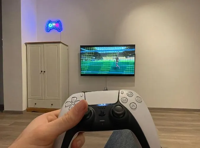 Lägenhet Jaybnb - Ps5 55 Zoll 4k Tv Gaming *